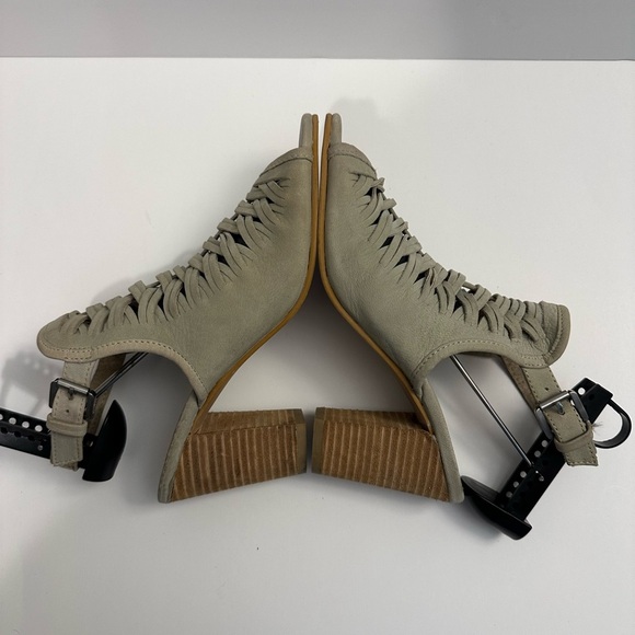 Sam Edelman Holly Slingback Leather Sandal Size 8 - Picture 5 of 12